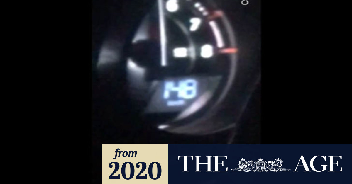 Video Snapchat video of speeding car